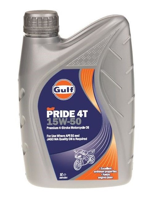 GULF Pride 4T 15W-50, 1L