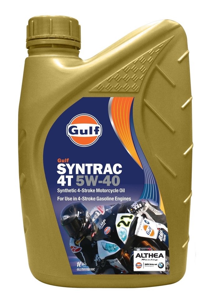 GULF Syntrac 4T 5W-40, 1L